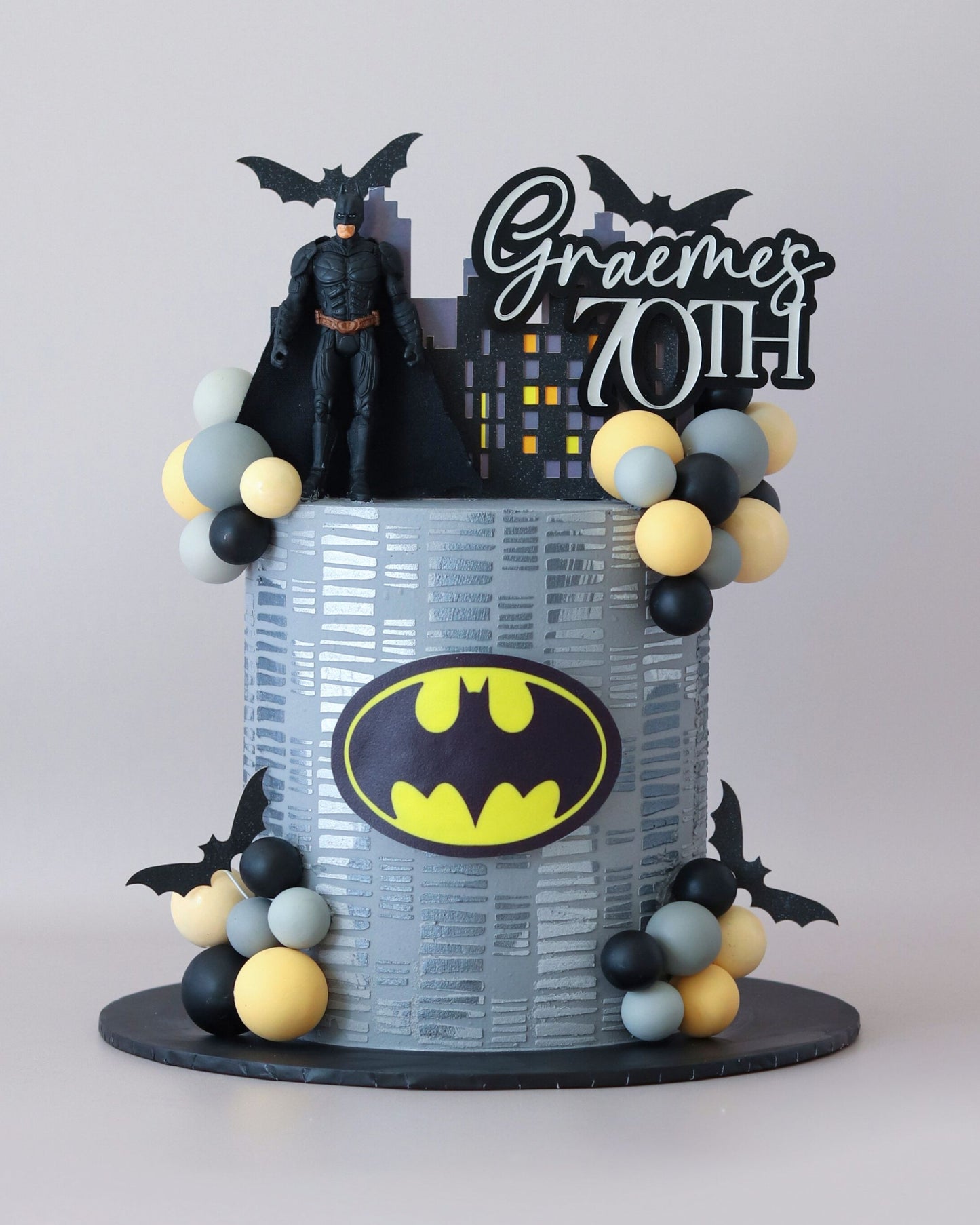 Acrylic Custom Name & Age Topper (more colours)