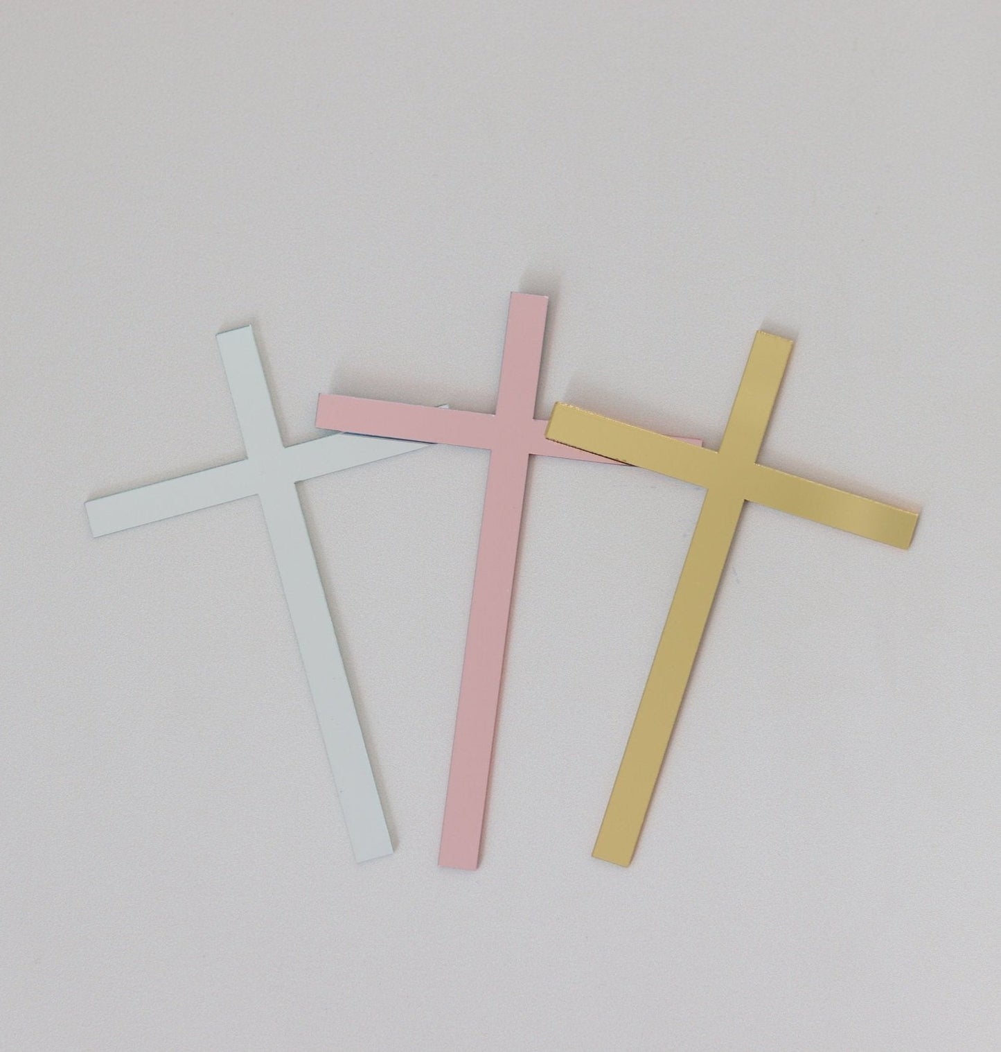 Acrylic Religious Cross Plaque (more colours) Bel Bear Bakes