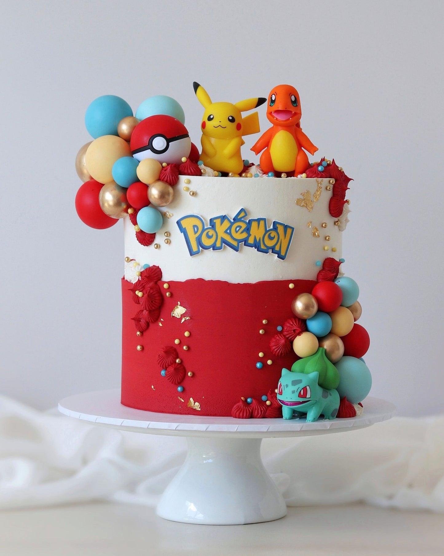 Pokémon Character Cake - Bel Bear Bakes