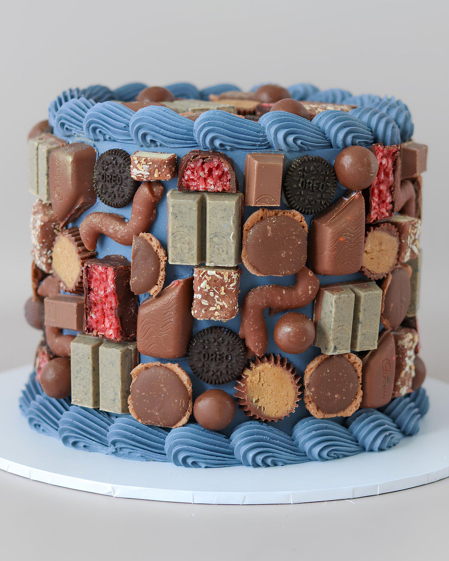 Chocolate Loaded Vintage Party Cake - Bel Bear Bakes