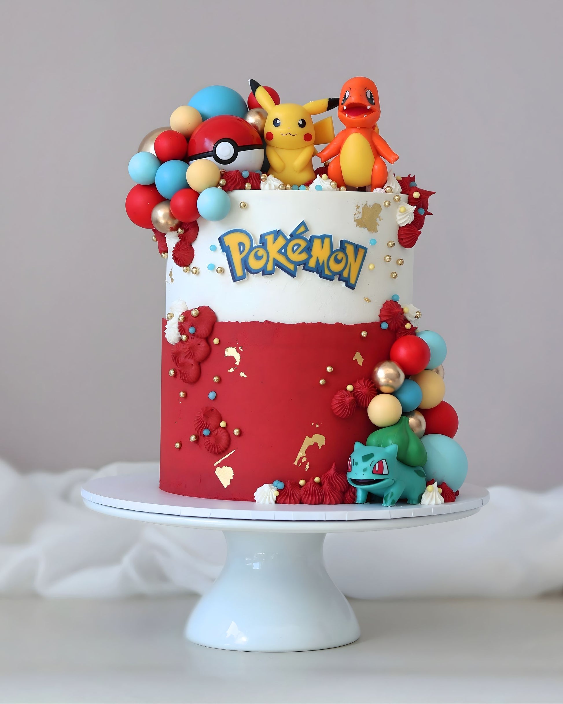 Pokémon Character Cake - Bel Bear Bakes