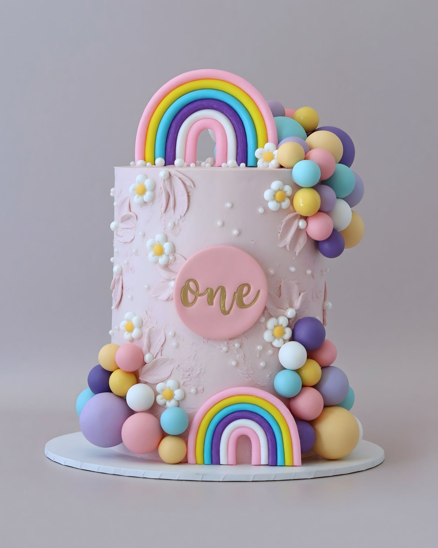 Rainbow Sensation Celebration Cake - Bel Bear Bakes