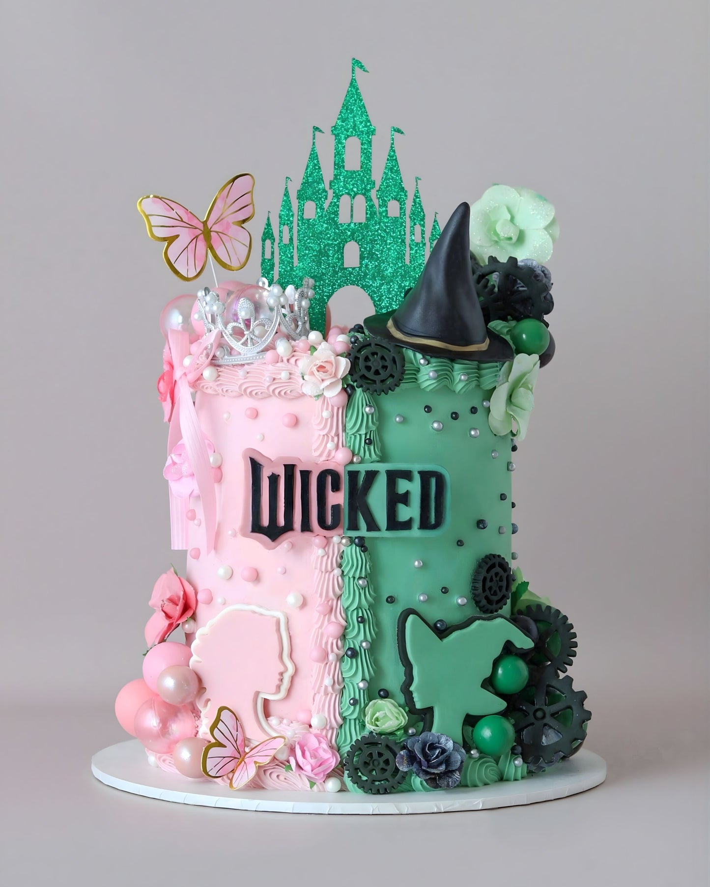 Wicked Themed Celebration Cake - Bel Bear Bakes