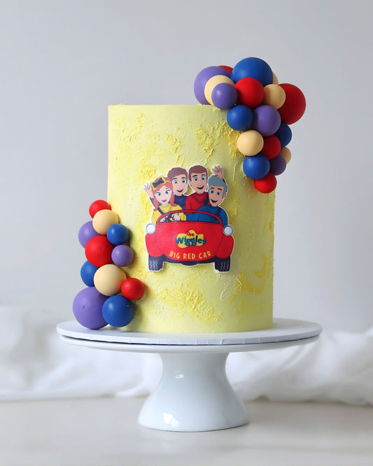 Wiggles Character Cake - Bel Bear Bakes