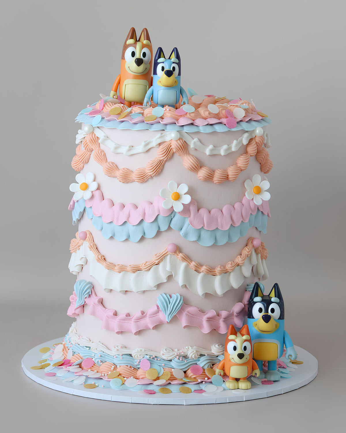 Bluey Theme Lambeth Character Cake - Bel Bear Bakes