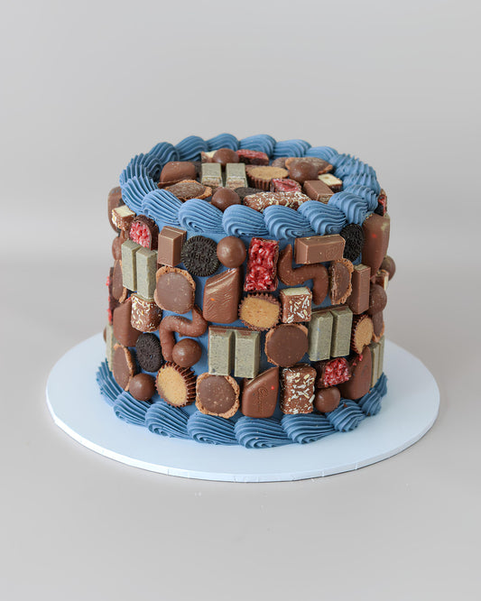 Chocolate Loaded Vintage Party Cake - Bel Bear Bakes