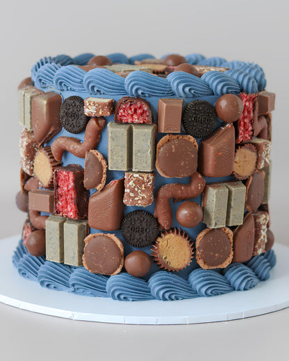 Chocolate Loaded Vintage Party Cake - Bel Bear Bakes
