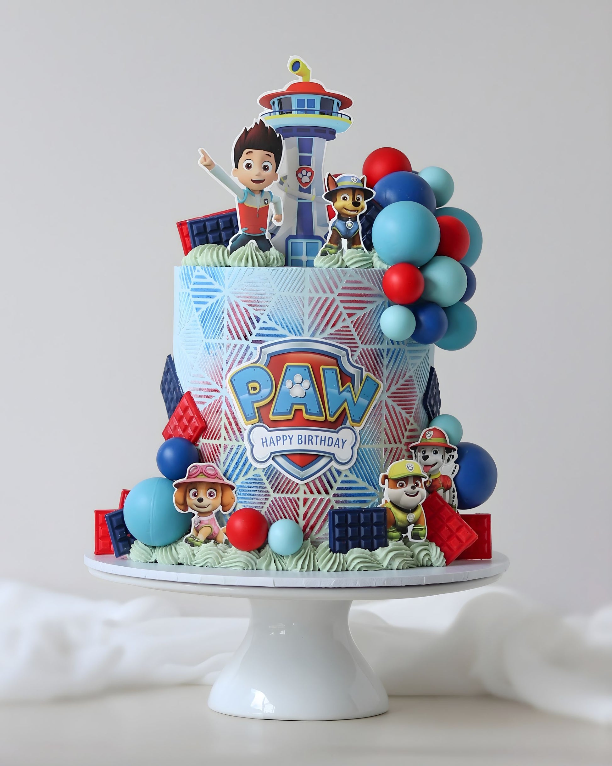 Paw Patrol Character Cake - Bel Bear Bakes
